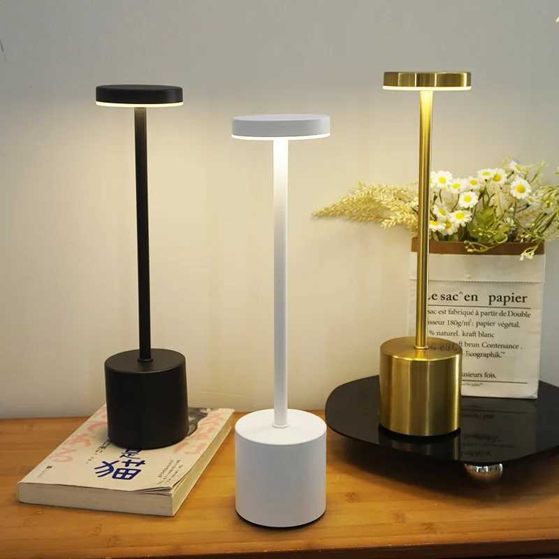 LED Charging Bar Table Lamp Vintage Atmosphere Light for Dining Table Outdoor Cafe Retro Desk Lamp for Restaurant Street StallM251125