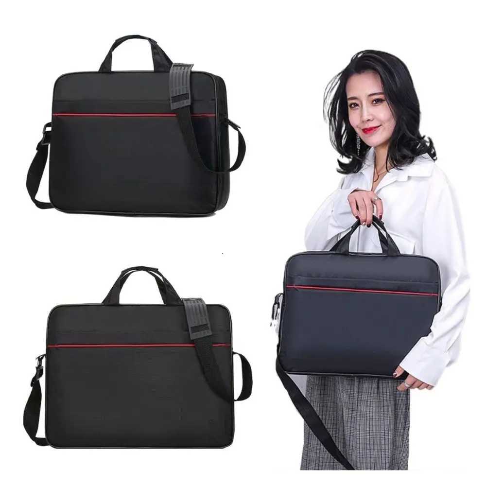 File Folder Bag Crossbody Briefcases Document Handbag Business Briefcases Large Capacity Thicken Laptop Handbag Office WorkT251125