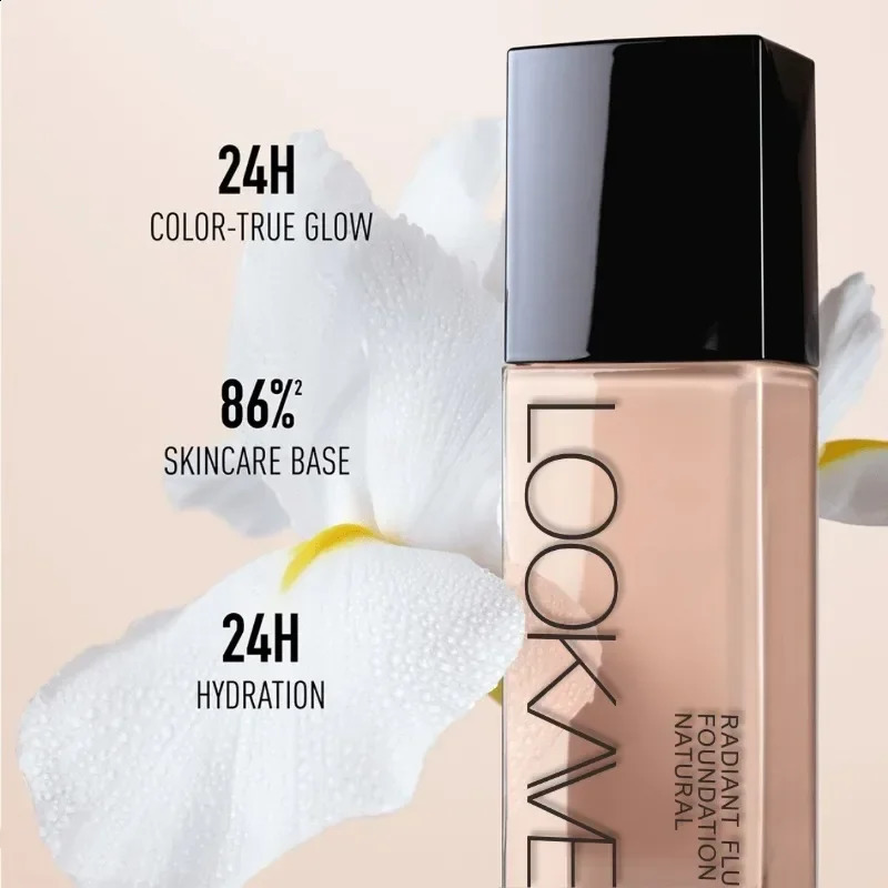 A full set of matte foundation longlasting moisturizing and bright concealer liquid waterproof CC cream basic cosmetics 250415