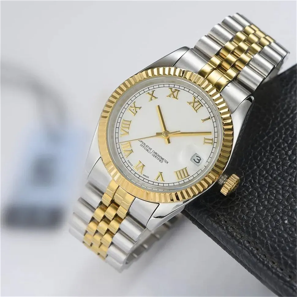 Luxury 2813 Automatic Mechanical Watch 316L AAA Stainless Steel Watch36mm Diamond waterproof women's watch