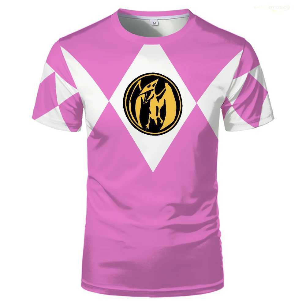 2024 New Mens and Womens Fashion Animation 3D Printed T-shirt High Quality Fashion Clothing Casual Extra Large Short Sleeve Top W250425