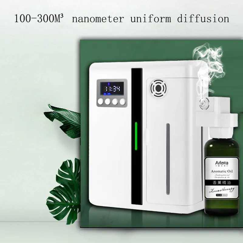 Odor machine aroma diffuser Wall mounted hotel 160ML aroma diffuser with internal fan suitable for large area hotel lobby home perfume X250425