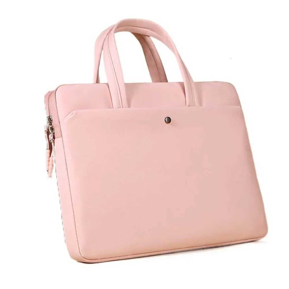 With Handle Portable Laptop Bags Lightweight Ultra Thin Laptop Case Multi-Layer Soft Material Notebook Sleeve Business BriefcaseT251125