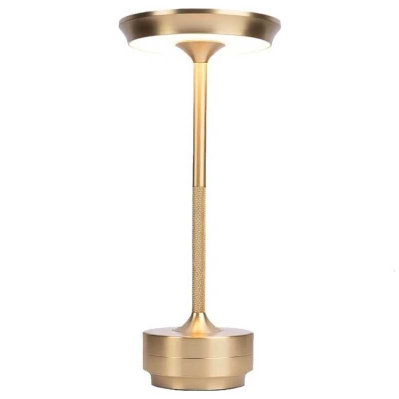 Rechargeable Desk Lamp Touch Switch Night Light for Bar Dining Table Study Room BedroomM251125