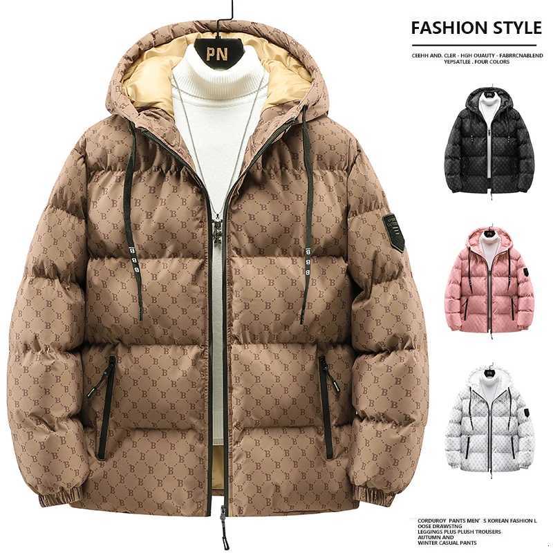 Autumn and Winter luxury Popular Quality Cotton Clothes for Men and Youth with Hat Printed Winter Essential Top H251220