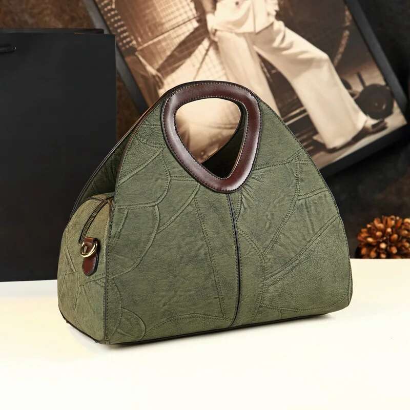 Spring new rhinestone patent leather flower gradient dumpling one-shoulder cross-body handbag banquet dress women's bag