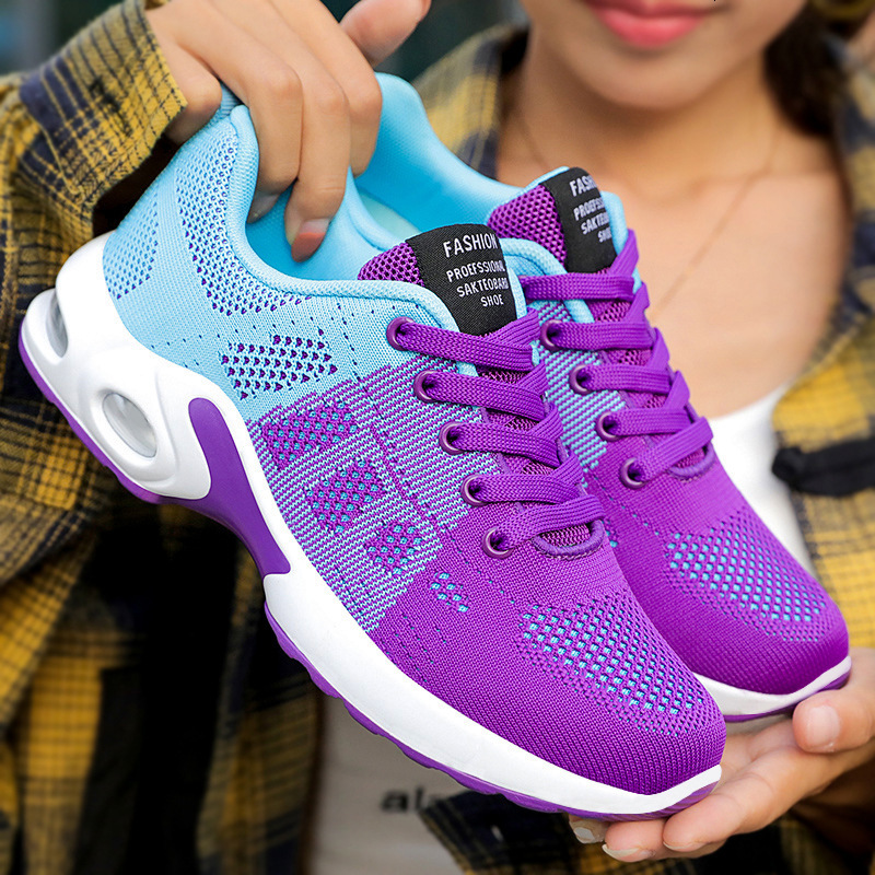 Women S Spring New Large Running Soft Bottom Casual Air Cushion Sports Shoes Batch Ddmysaturn