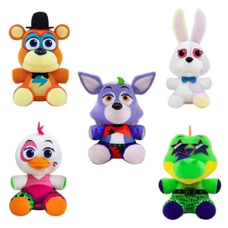 20cm Five Nights At dys FNAF Plush Toys dy Bear Foxy Chica Bonnie Stuffed Dolls Xmas Birthday Gifts C251202