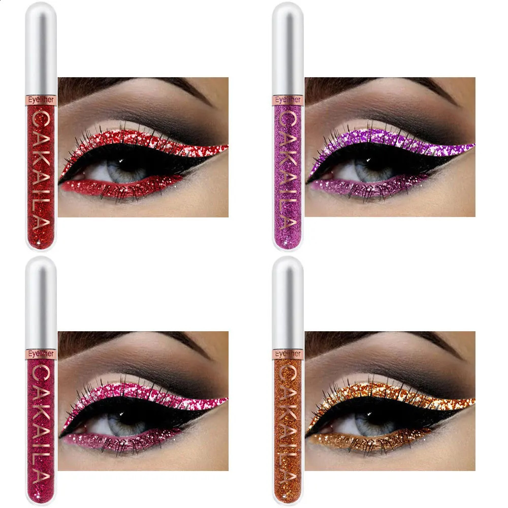 8color matte liquid eyeliner suit neon color pigment durable rust proof and waterproof suitable for women 250418