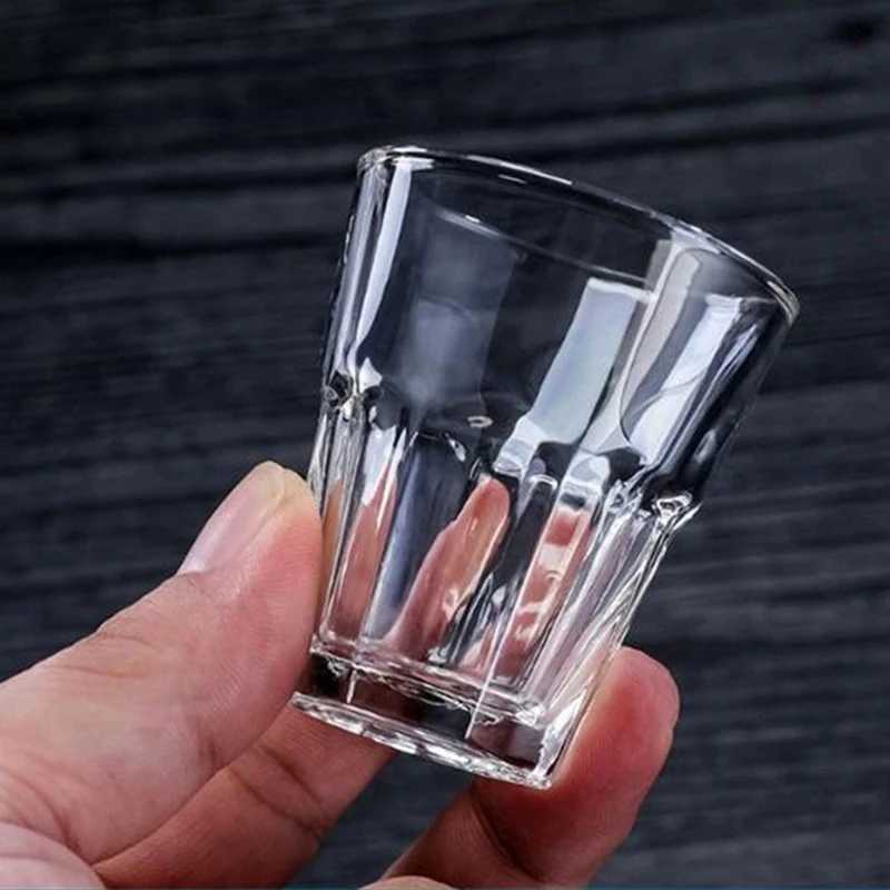 20ml Spirits Cup Whiskey Cocktail Brandy Cups 12pcs Set Creative Small Wine Utensils Drinkware Restaurant Specific Wine Glasses Y251125