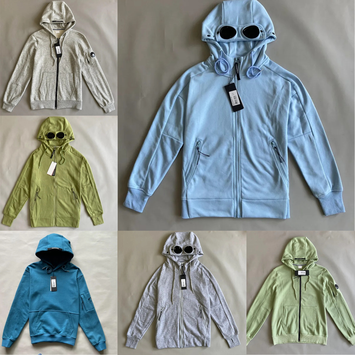 Designer Cpcompanycoat Jackets Mens Cpcompanyyyy Hoodie With Goole Lens Badge Label Luxury Brand Coat Hoodies Pocket Zipper Quality Hooded Sweatshirt 3d0