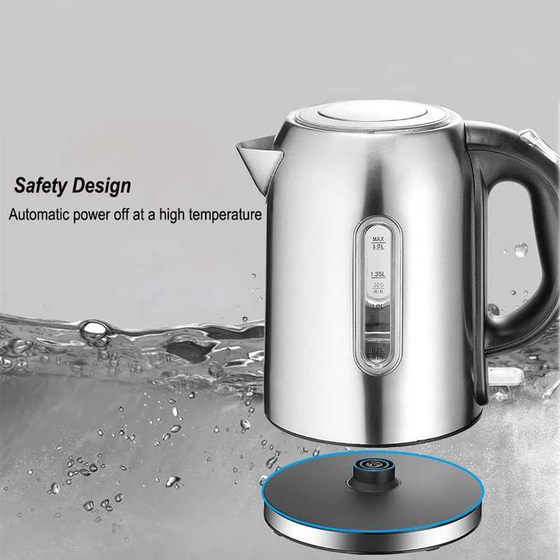 Electric Kettle 17L Fast Hot boiling Stainless Water Kettle Teapot Intelligent Temperature Control Kitchen Appliances EU Plug C251125
