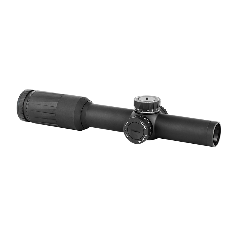 VU DU 1-6x24mm FFP LPVO Rifle Scope with GE Mount - First Focal Plane, Low Profile, Compact, Durable, High-Performance Optics