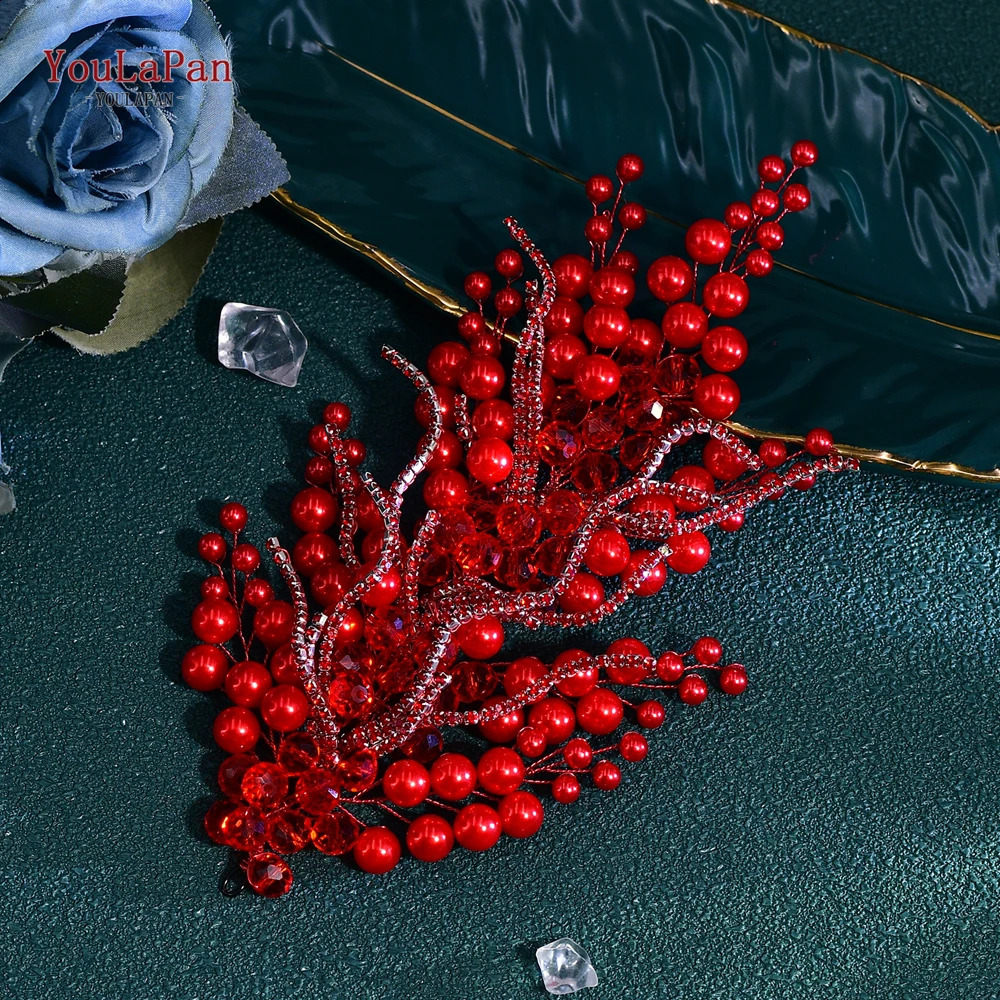 YouLaPan Fashion Crystal Wedding Tiaras Bridal Headband Handmade Brides Hair Accessories Banquet Party Prom Hair Jewelr HP739 250420