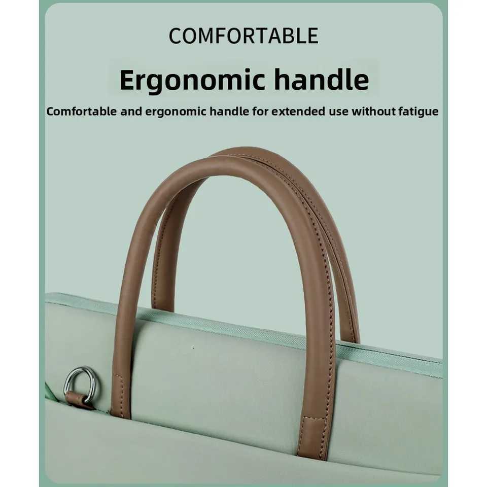Laptop Sleeve Bag Notebook Case Pouch For 133 14 156 Inch Macbook Air Pro 16 HP Huawei Lenovo Dell Shoulder HandBag BriefcasesT251125