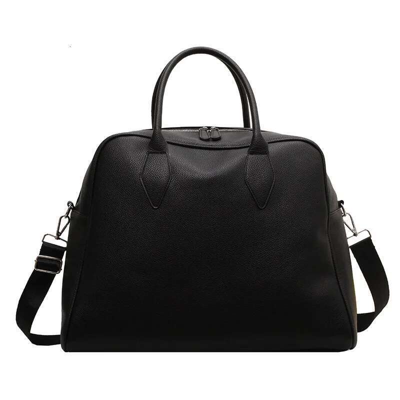 Designer Bag Short Distance Women's Casual Large Travel Bags For Women Big Sports Travelling Solid Board Leather Bag