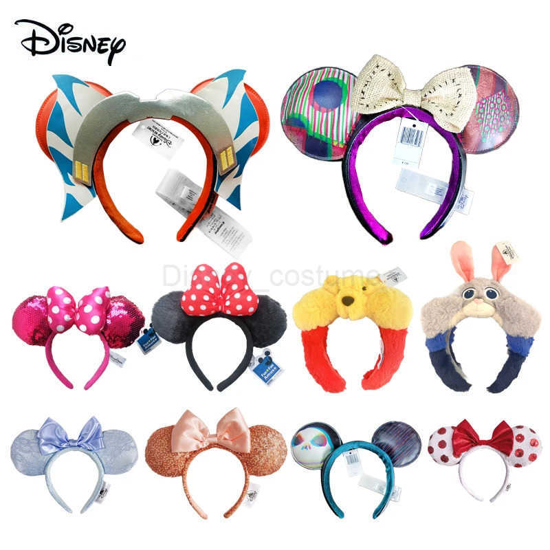 Disney cartoon animal headband entertainment park holiday party headband COSTUME cosplay plush adult/children Christmas gift X250425