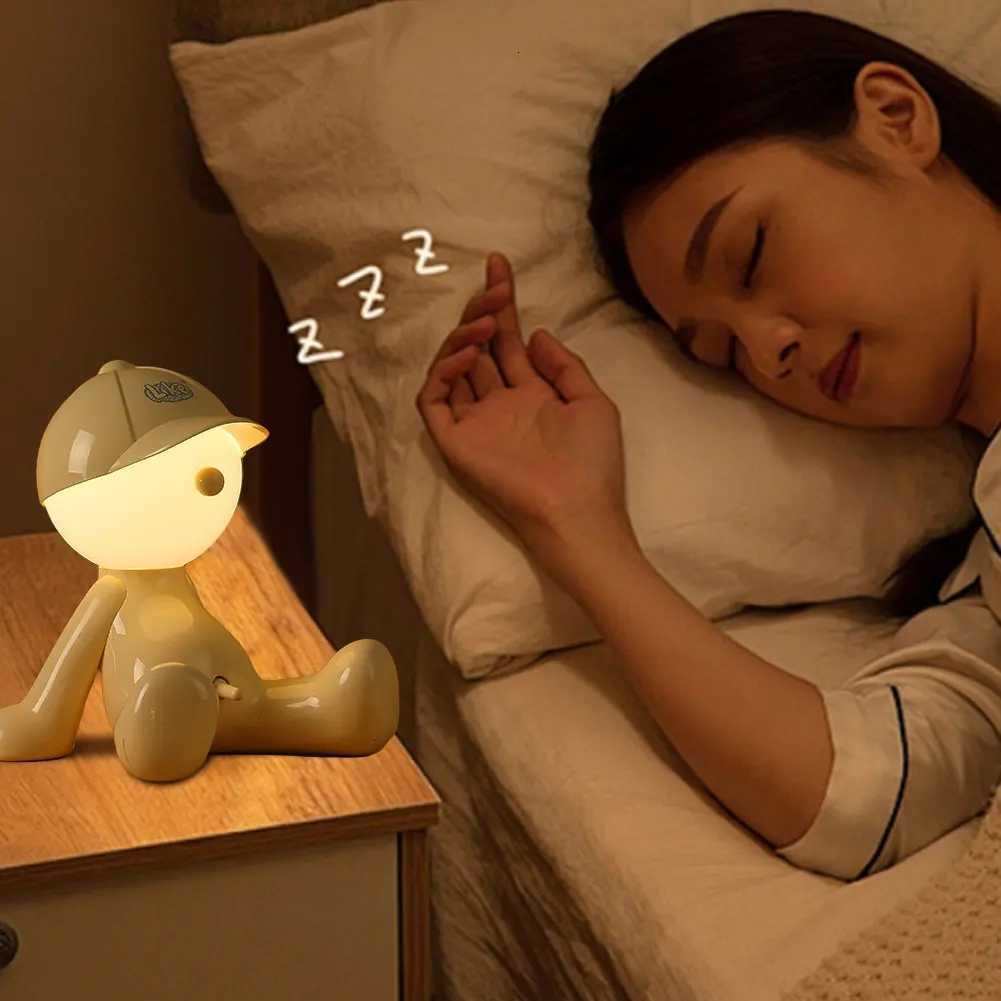 Funny Night Light Fun White Elephant Gift Creative LED Reading Light Bedside Night Light for Christmas Valentines Fathers DayM251125