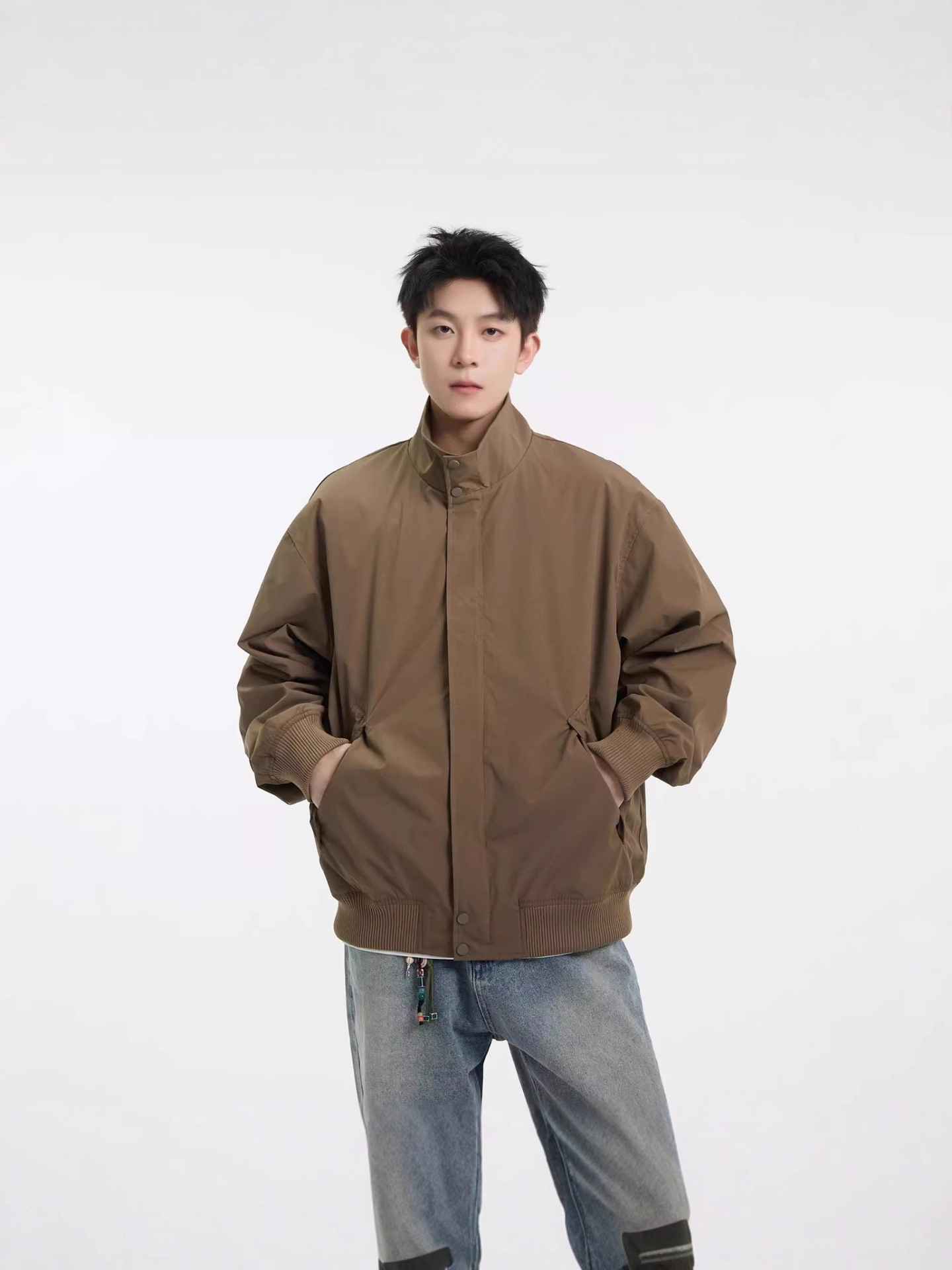 G848882 Sweatshirts for men spring 2025 new styles for inner wear loose heavyweight