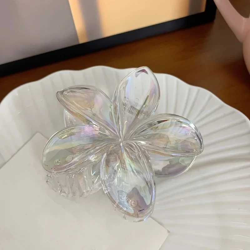 1 Fashion Statement Elegant Flower Clip Set - Large Solid Plastic Flower Clip Perfect for Styling and Hair CareT250425