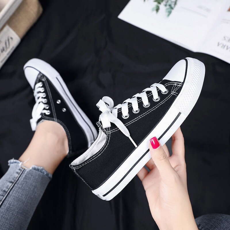 Spring New Korean Breathable Student Canvas Women's and Men's Trendy Instagram Couple Autumn Casual Board Shoes