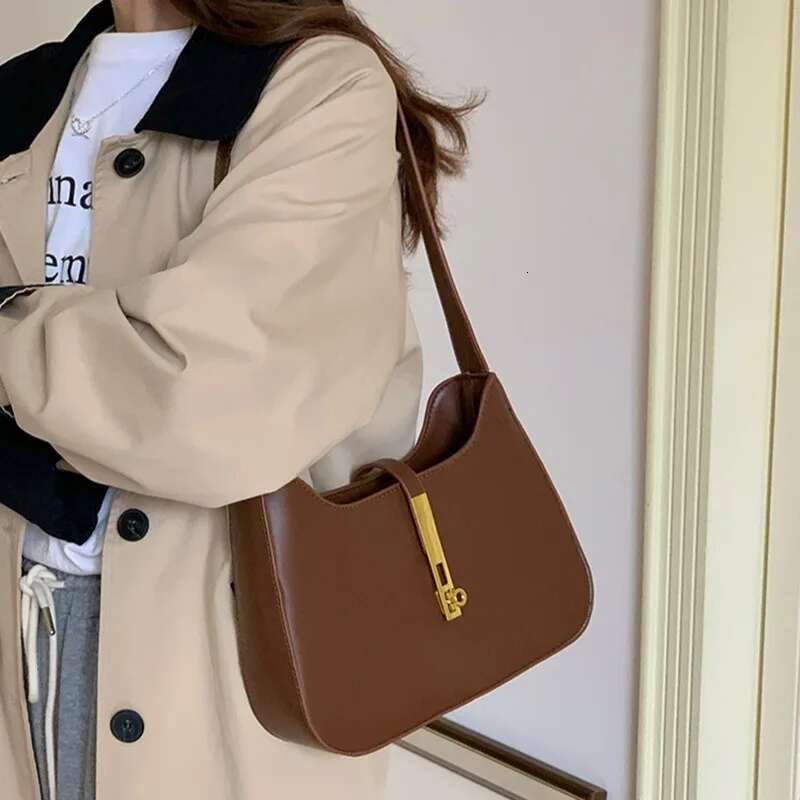 Top Quality Purses And Handbags Designer PU Leather Shoulder Crossbody Bags For Women Straps Underarm Bag