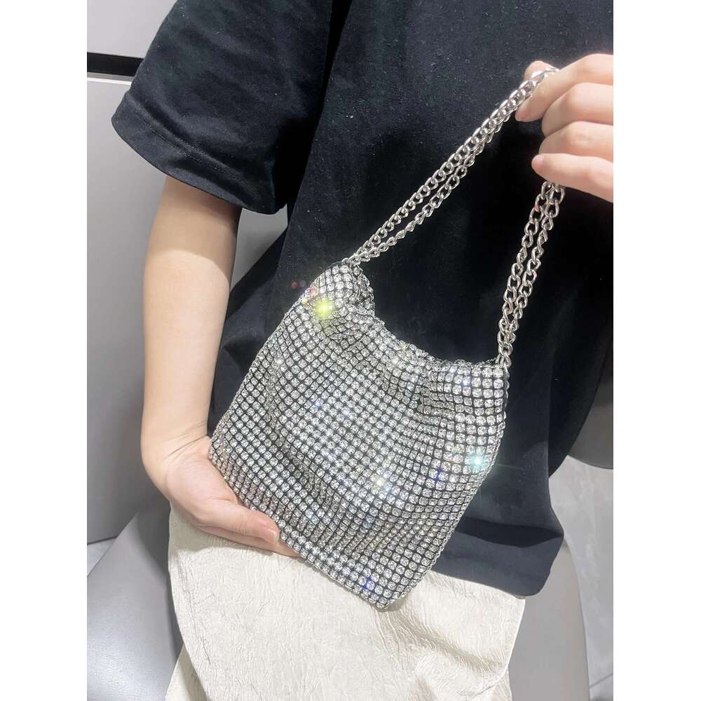 Designer Bag Designer Shoulder Bag Handmade Shining Rhinestones Evening Clutch Bag Purse Crystal Purses And Handbag Hobo Bags