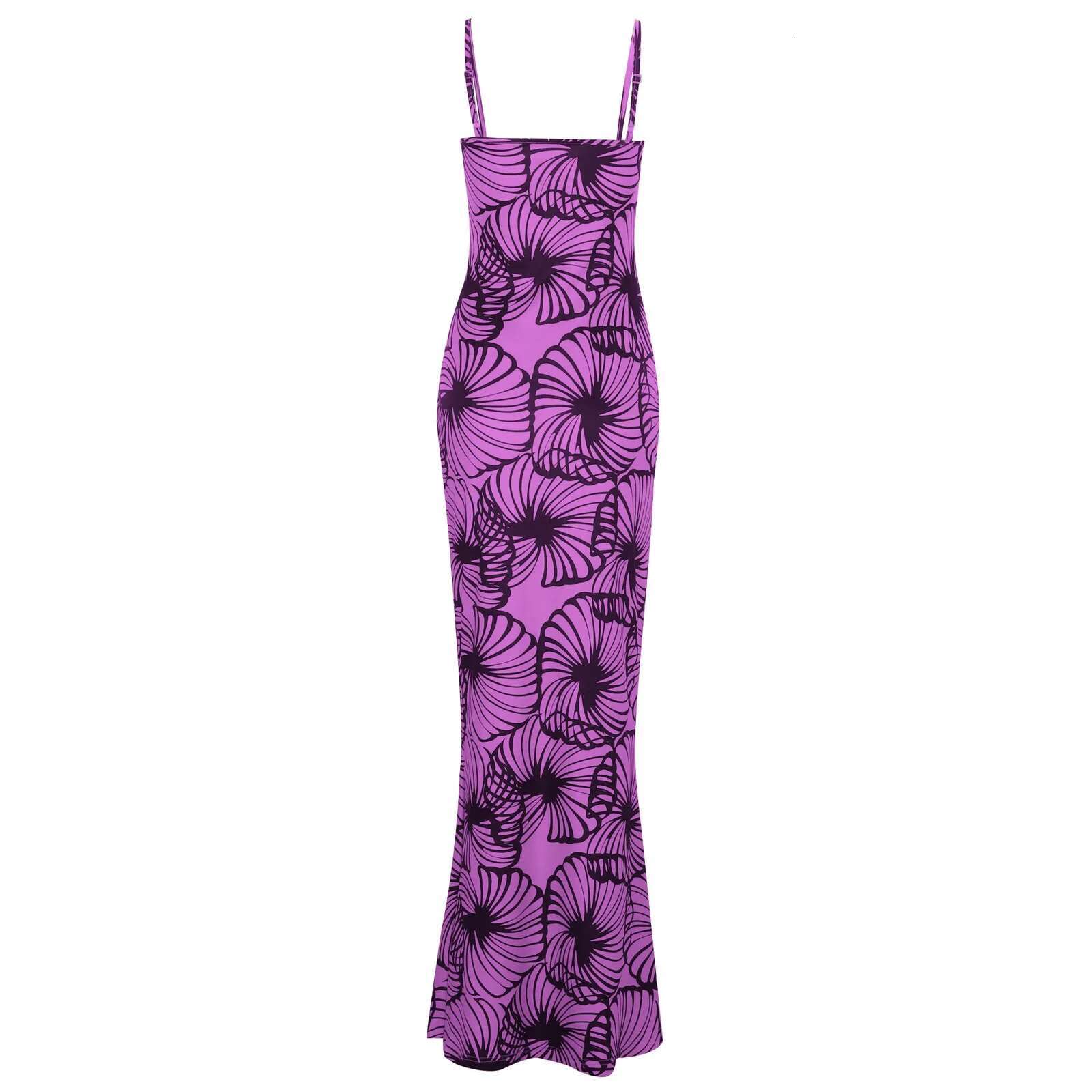 Dongdumaoyi Sexy Bodycon Backless Bandage Long Dress Elegant Printed Spaghetti Strap Party Prom Vestidos Women Summer Sweet Mini Dresses
