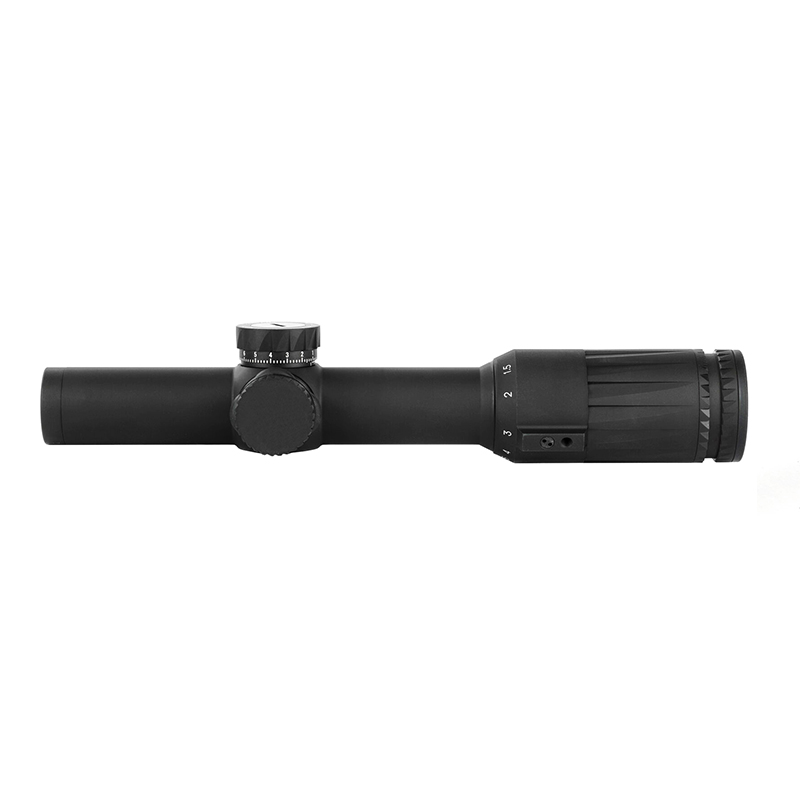 VU DU 1-6x24mm FFP LPVO Rifle Scope with GE Mount - First Focal Plane, Low Profile, Compact, Durable, High-Performance Optics