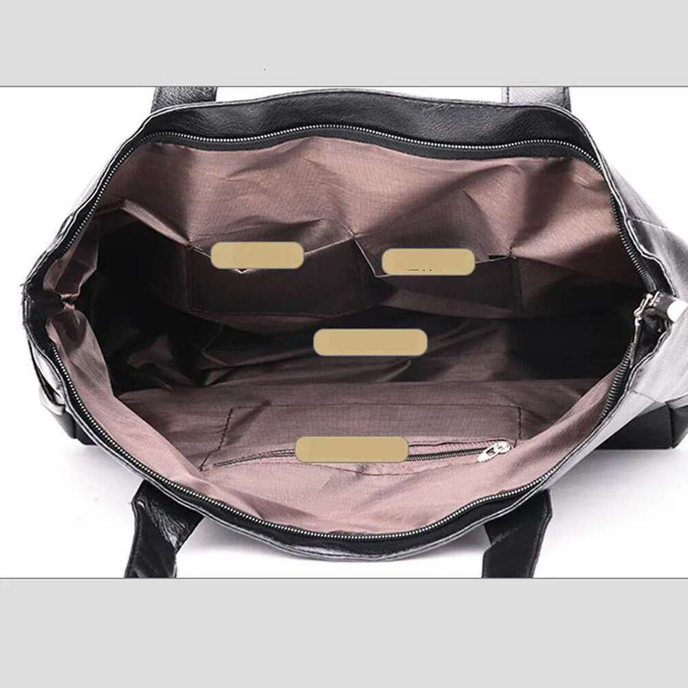 Leather Handbags Big Women High Quality Casual Female Bags Ladies Designer Large Capacity Multifunction Shoulder Bag