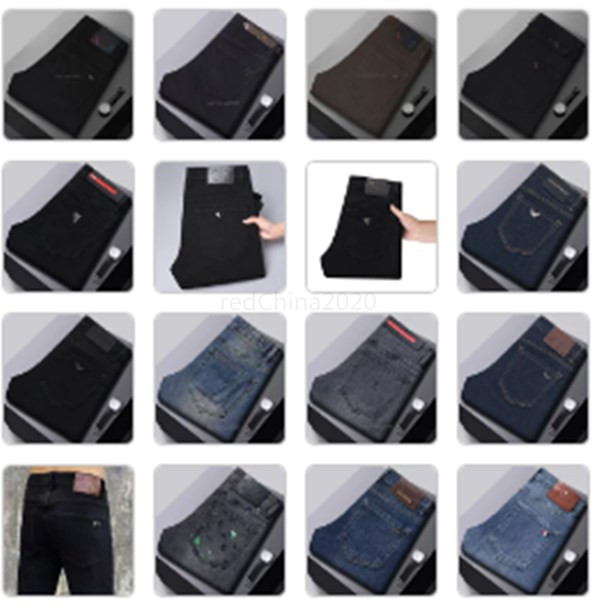 2025 New Fashion jeans Denim Trousers Mens Business casual Jeans Designer Jean men Pants High-end Quality Straight Design Retro Streetwear Casual long trousers