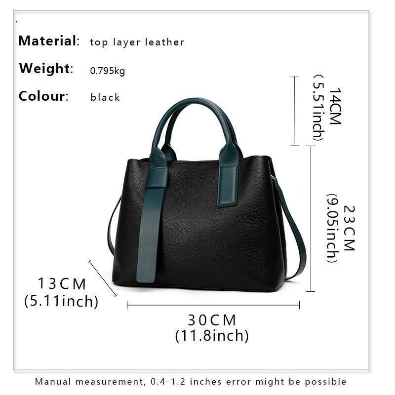 Designer Bag Aidrani Fashion Cowhide Women's Handbag Large Capacity Casual Versatile Daily Commuting One Shoulder Crossbody Tote Bag