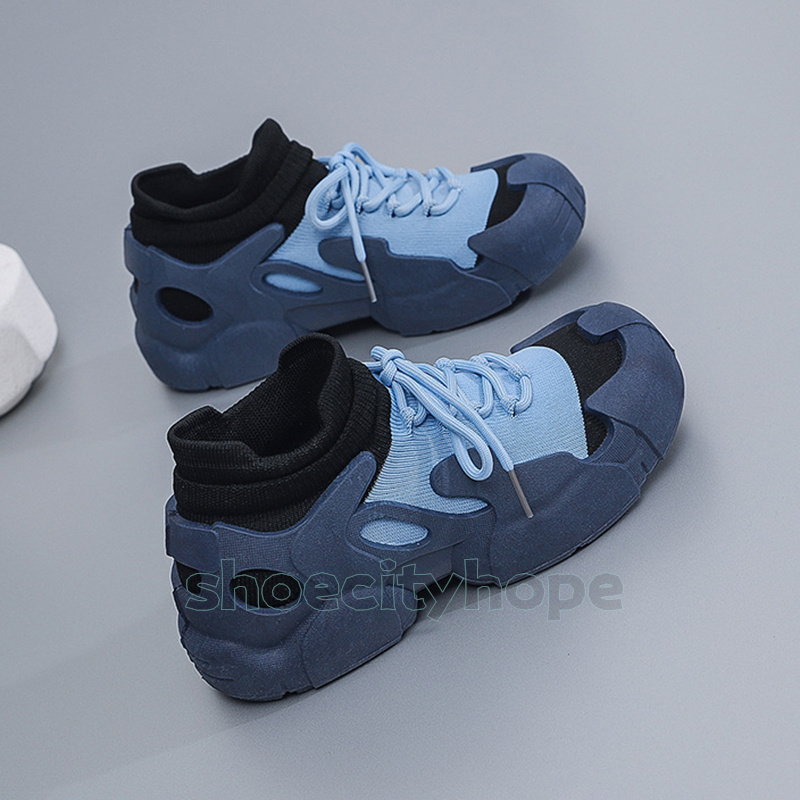 Free Shipping Designer Shoes Women Sneakers Casual Tenis Comfortable Flat Fashion Big-headed Socks Shoes Assorted Colors Breathability Anti-slip Train