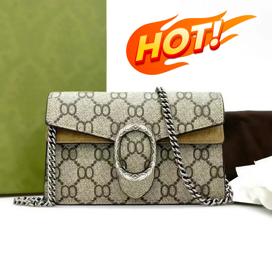 Designer bags women Luxury Shoulder Bags Crossbody Purse Flap Mini Handbag wallet High Quality Leather Plaid ClassicChain Mobile Shoulder Purse