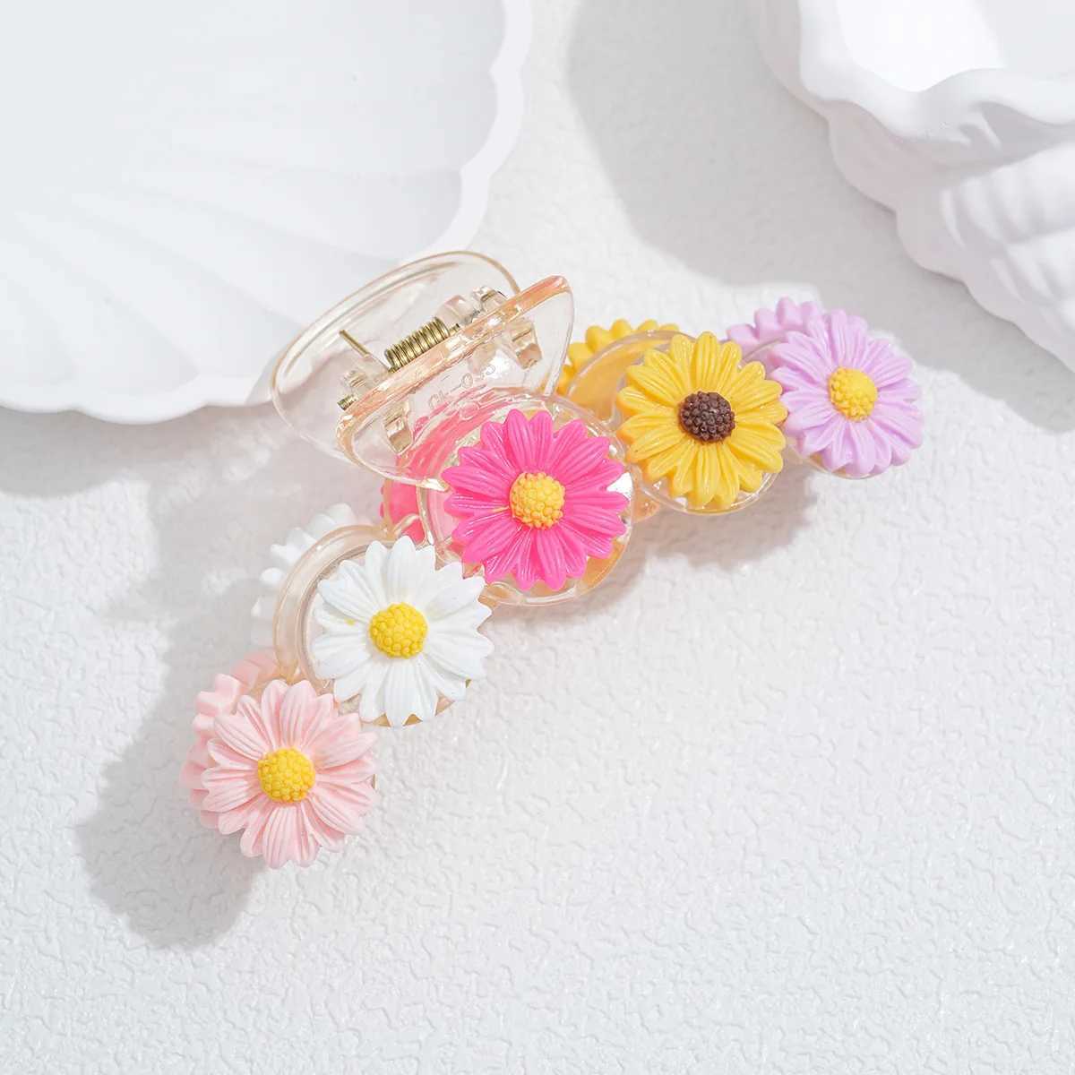 Cute and versatile hair for the back of the head hair catcher and large high-end shark clip hair accessoriesT250425