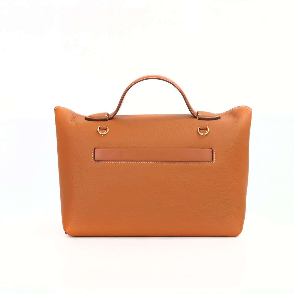 Customizable High-End Feel Cow Leather Shoulder Single Strap Soft Women's Commute Bag Dumpling Shape
