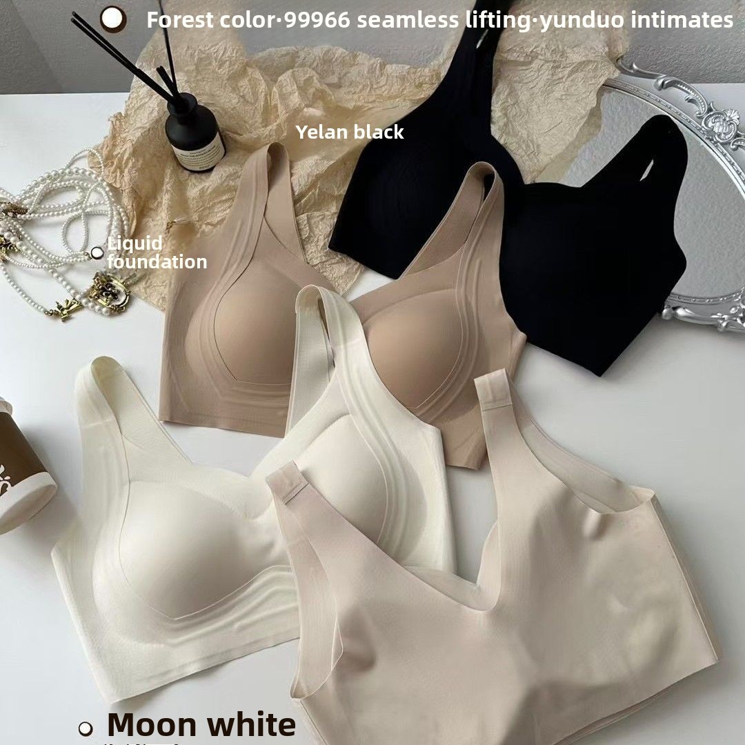 Anti-Light Underwire Bras for Women: Elegant Back Design & Comfortable Fit
