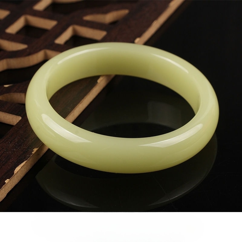 Bracelet Yellow Bracelet Ladies Bracelet Jade Jewelry 250424