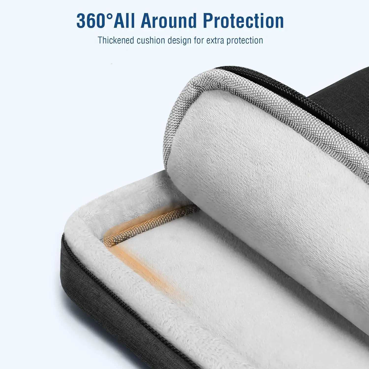 360 Protective Laptop Bag Case 13 14 inch for Macbook Air M4 133 Pro M5 14 Cover HP Dell Acer Computer Carrying Sleeve HandbagT251125