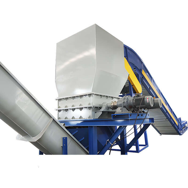 Fully Automatic PET Bottle Recycling Machine Washing Crushing Drying Line