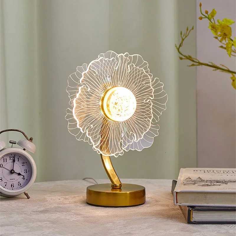 Luxury Minimalist Table Light Living Room Bedroom Bedside Home Interior Decorative Light USB Atmosphere AtmosphereTable LampsM251125