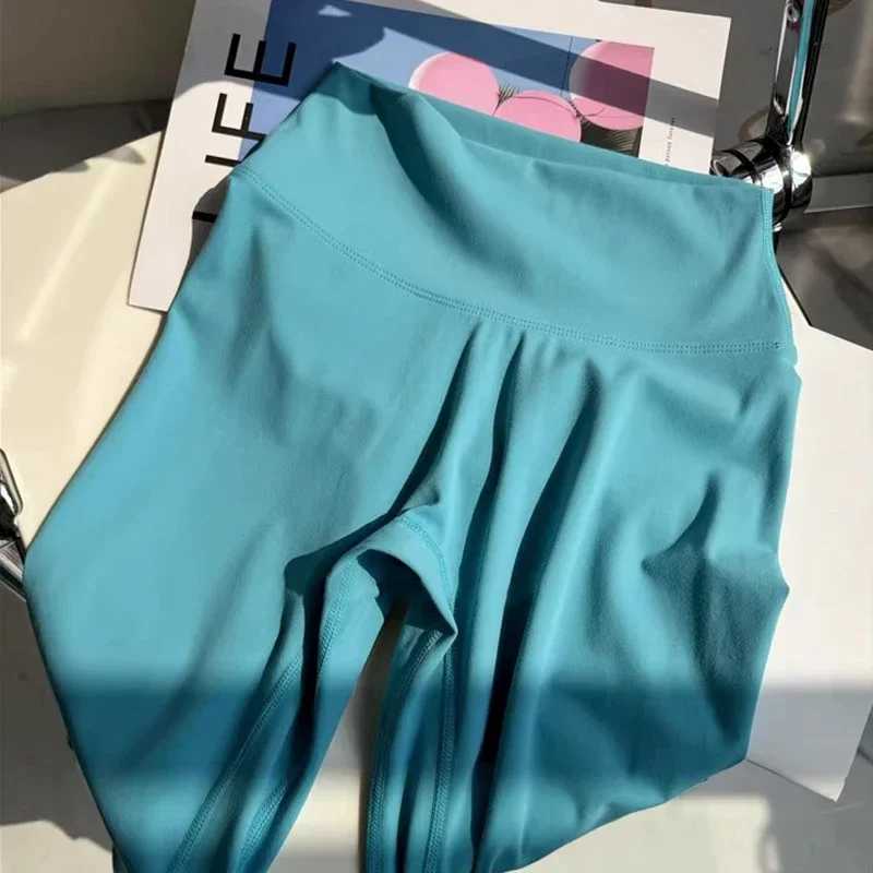Yoga legs womens fitness legs running bike pants breathable sports legs high waisted summer sportswearC250425