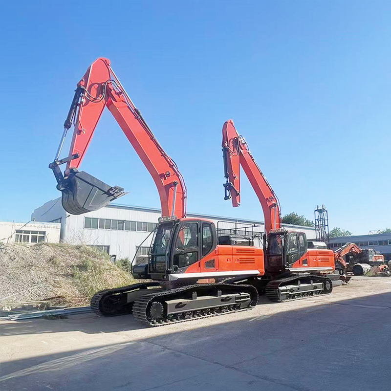 China Cost-Effective 4x4 Backhoe Loader 7.5Ton Digger Excavator JG75X CE Certified