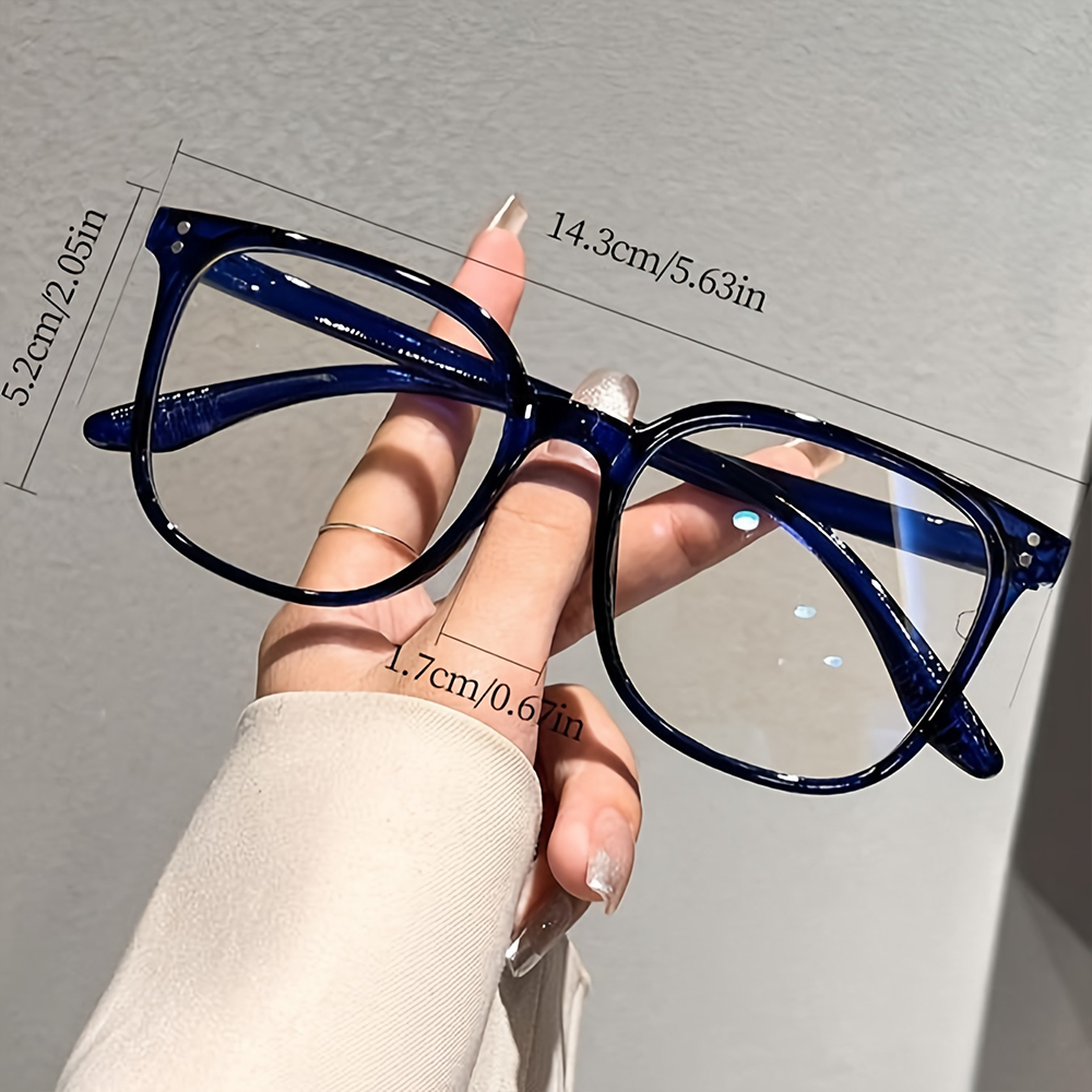 4 pairs of summer unisex minimalist style glasses, casual glasses for daily use, and fashionable accessories suitable for outdoor activities