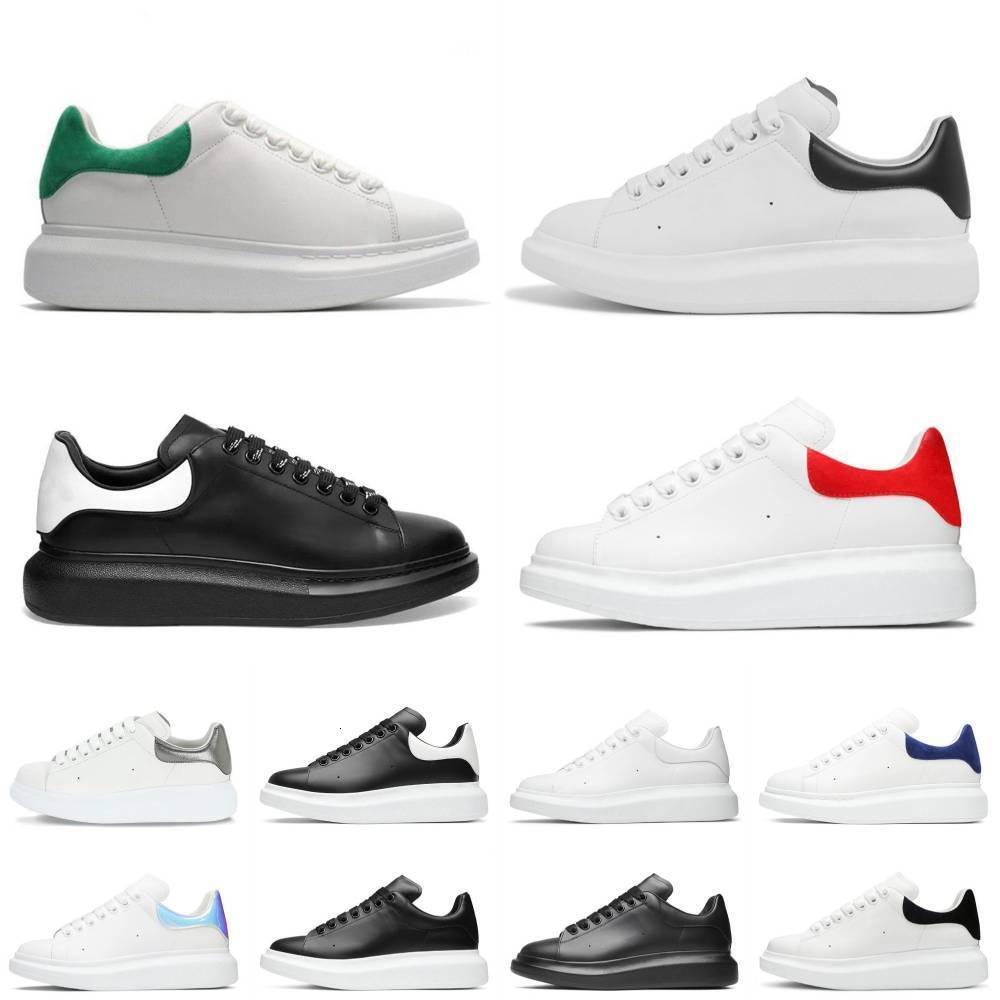 Designers Oversized Leather Suede Casual Shoes Trainers Mens Women Triple White Black Paris Blue Luxury Italian Brand Platform Shoe Velvet Rubber Sole Sneakers S8
