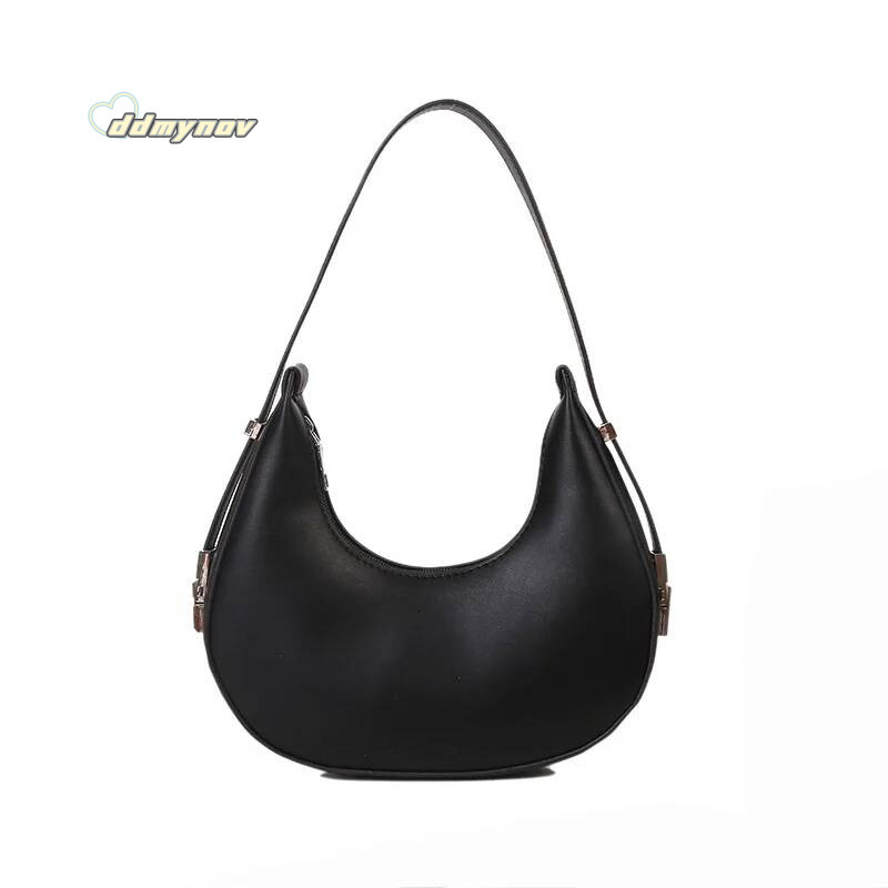 Fashion Design PU Leather Shoulder Women Small Clutch Handbag Purse Female Underarm Bag Travel Totes ddmynov