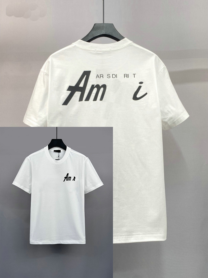 men designer t-shirt mens and womens shirt fashionable letter printed round neck black and white short sleeved t-shirt mens oversized t-shirt SIZE S-4XL#665