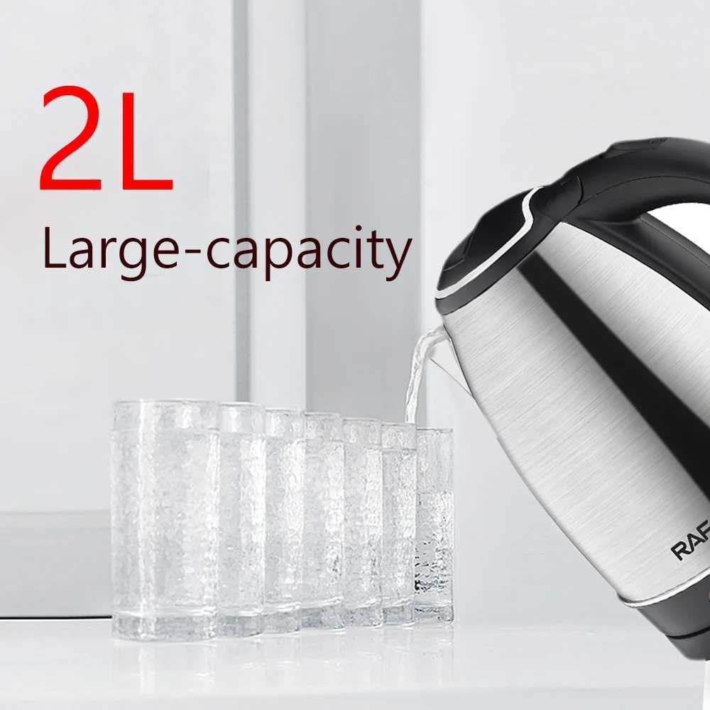 2L Electric Kettle Stainless Steel Kitchen Appliances Smart Kettle 1500W Whistle Kettle Samovar Tea Coffee Thermo Pot Gift C251125