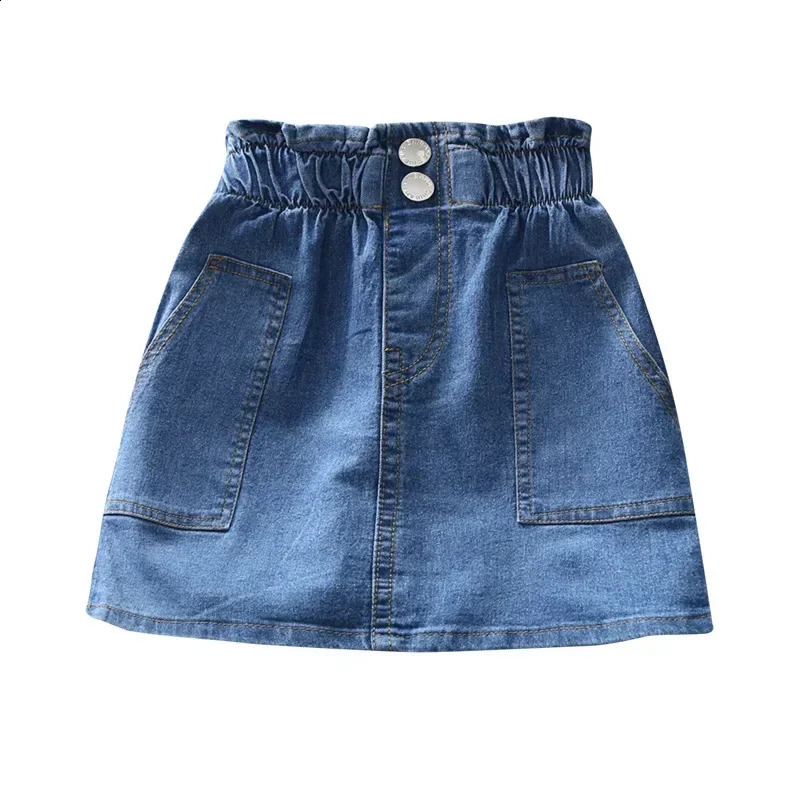 Girls Skirt Summer Denim Girls Cake Mini Pettiskirt is suitable for ages 1-6 10 12 14 250424