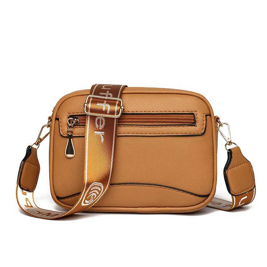 New trend small square bag with simple and high-end womens shoulder cross body bag summer leisure bag W250421